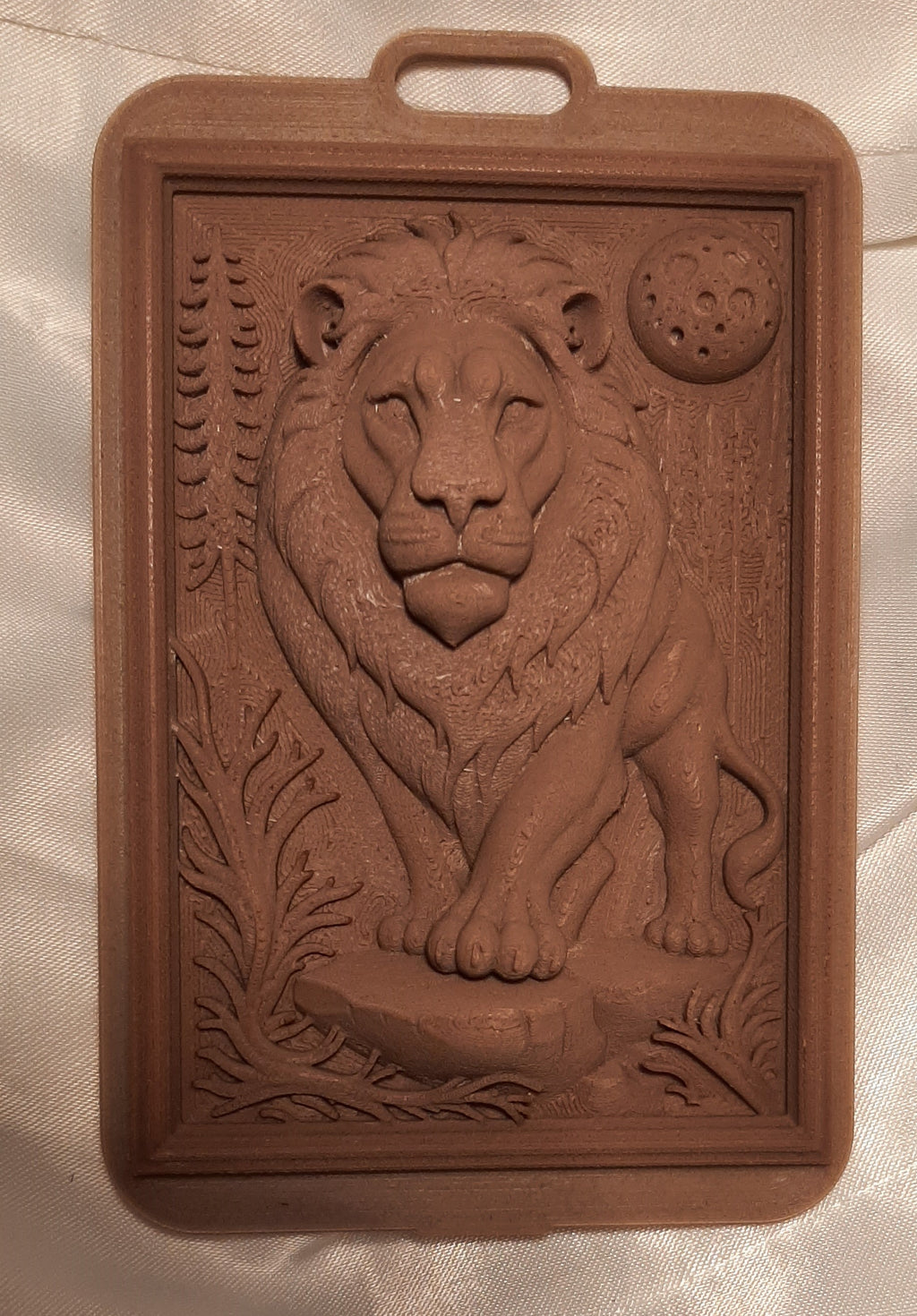 Majestic Woodland Lion Card Holder