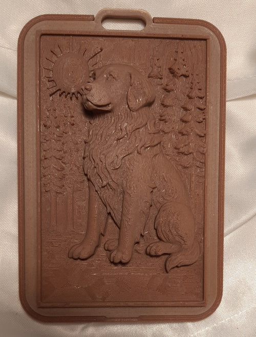 Golden Companion Card Holder