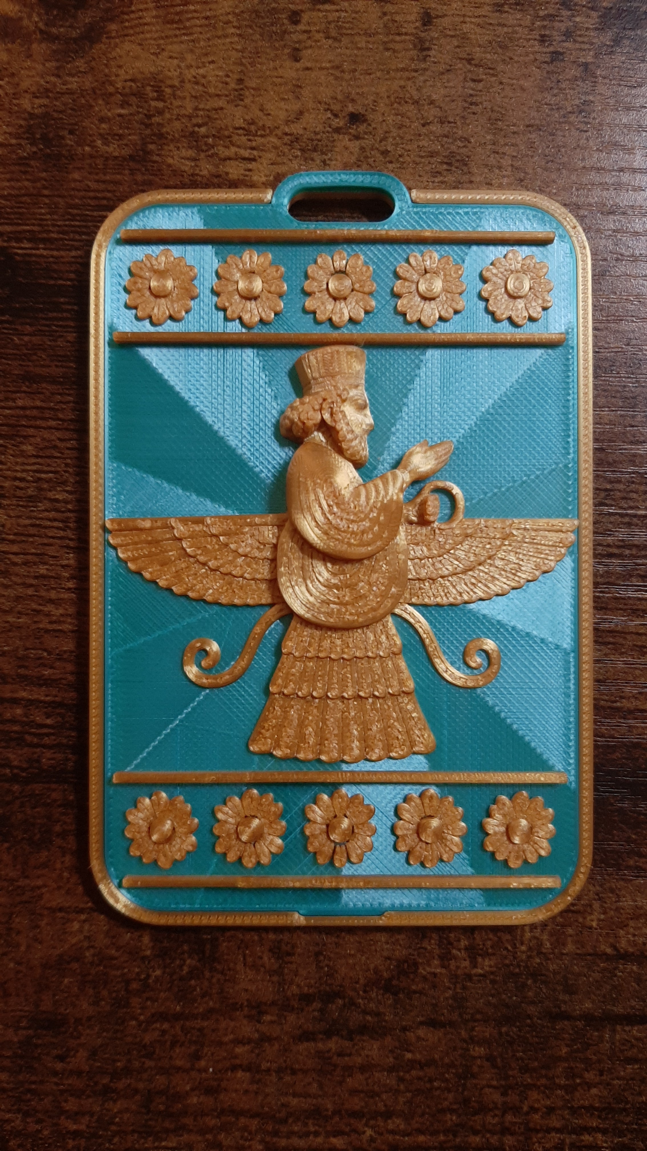 Faravahar Relief Card Holder