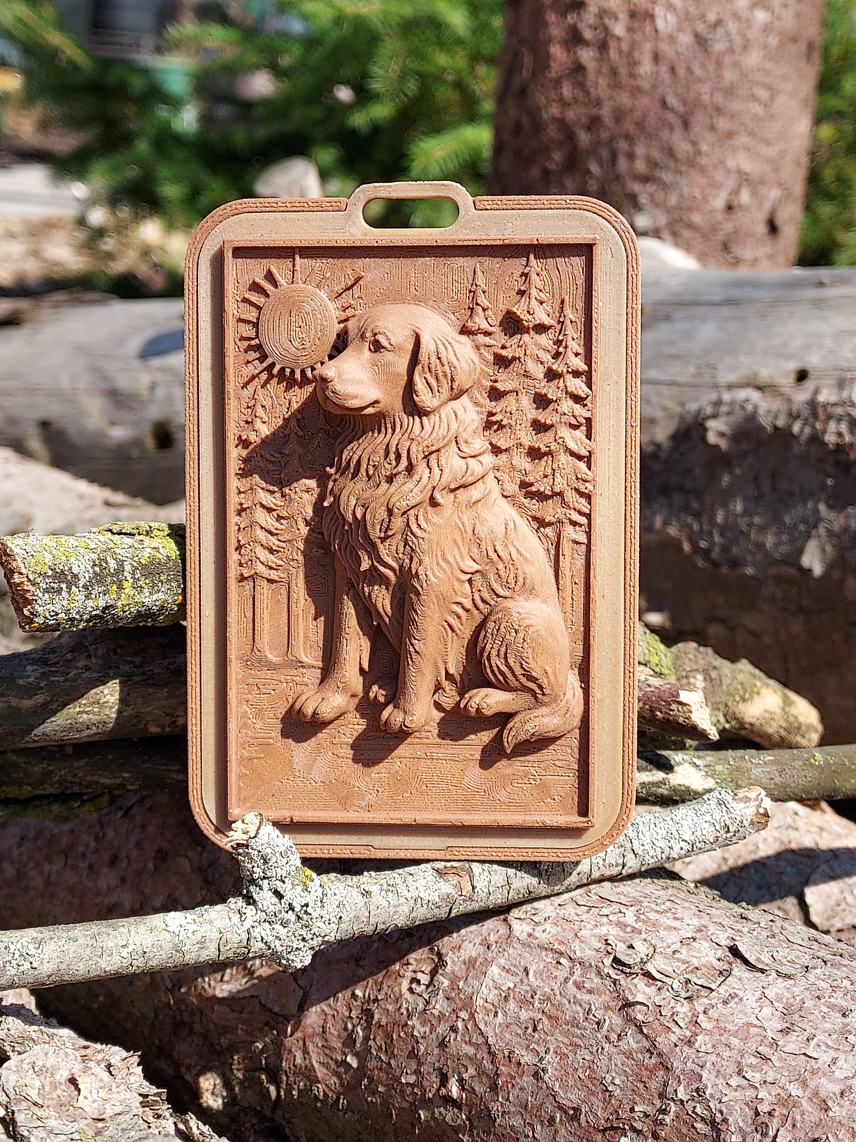 Golden Companion Card Holder