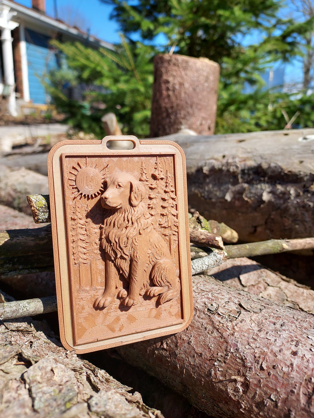 Golden Companion Card Holder