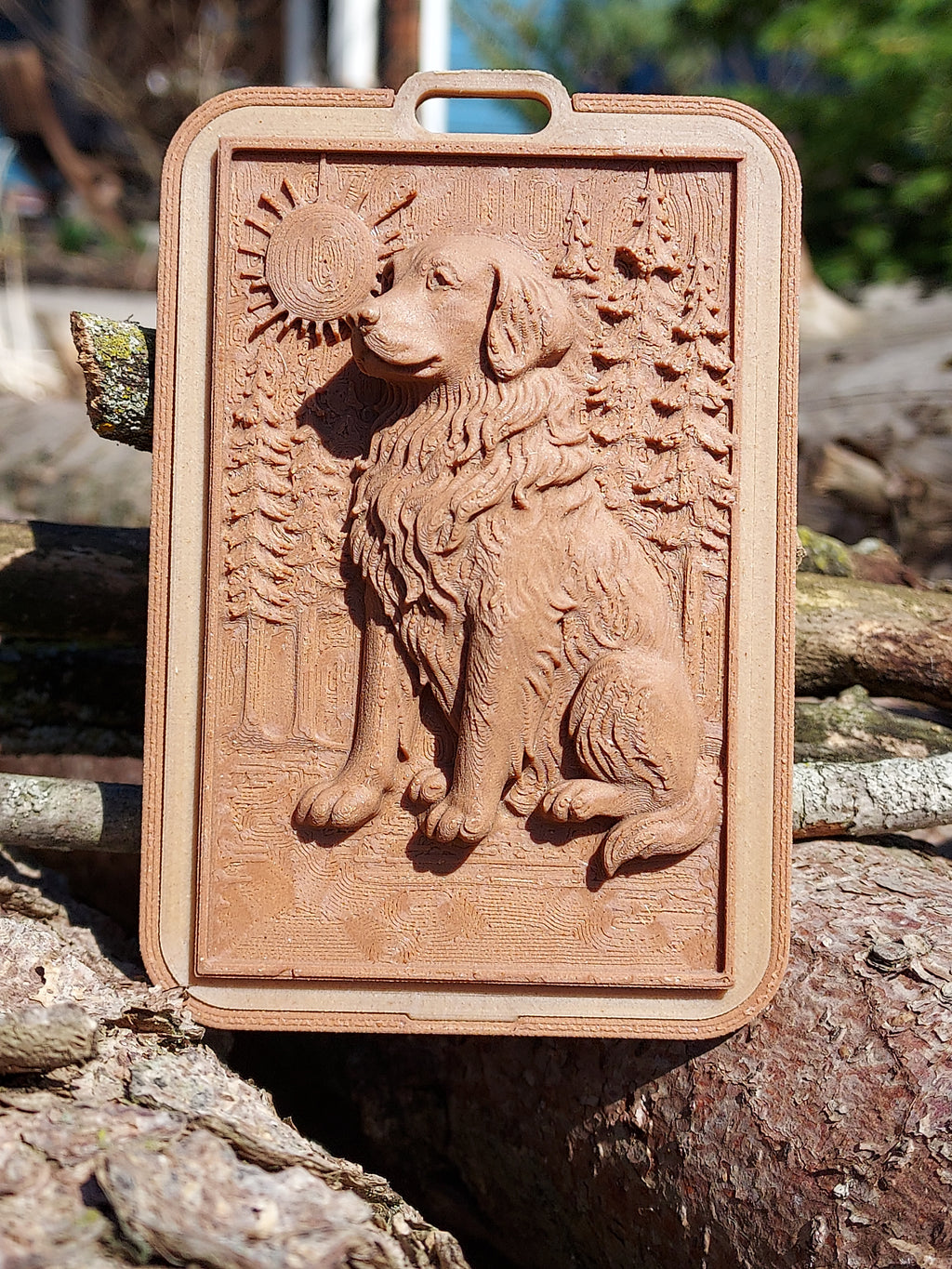 Golden Companion Card Holder