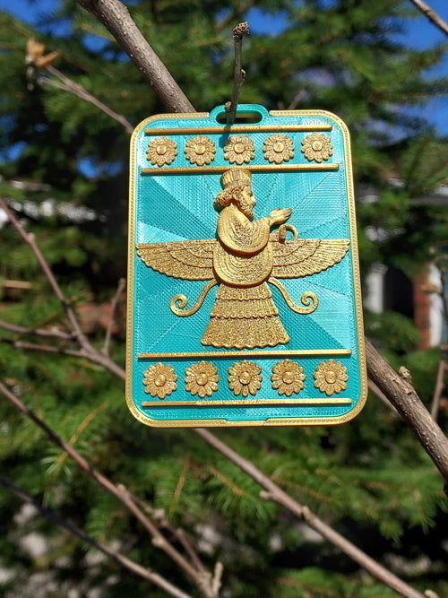 Faravahar Relief Card Holder