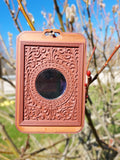 Ornate Medallion Mirror Card Holder