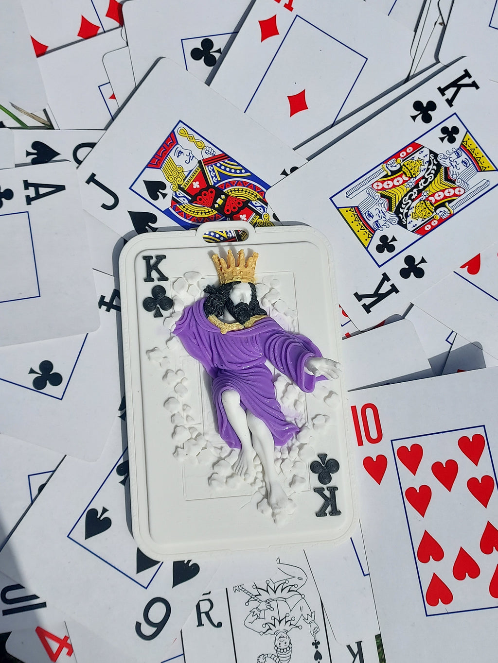 King of Clubs Breakout Card Holder