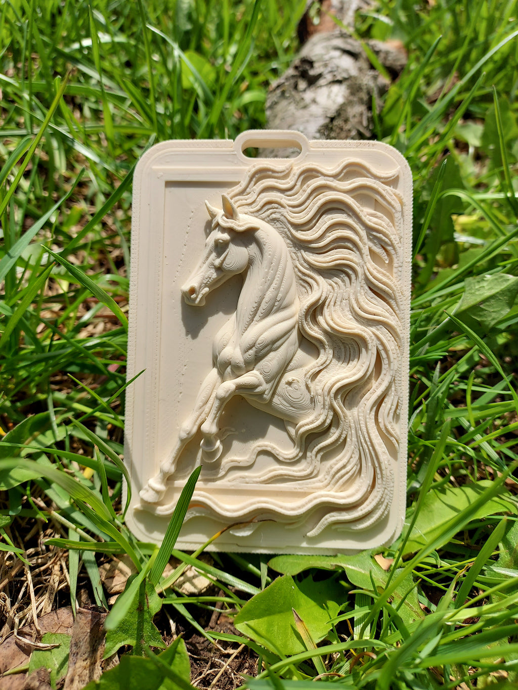 Graceful Horse Relief Card Holder