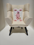 Sleeping Baby Keepsake Card Holder