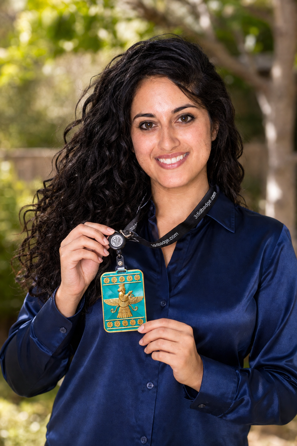 Faravahar Relief Card Holder