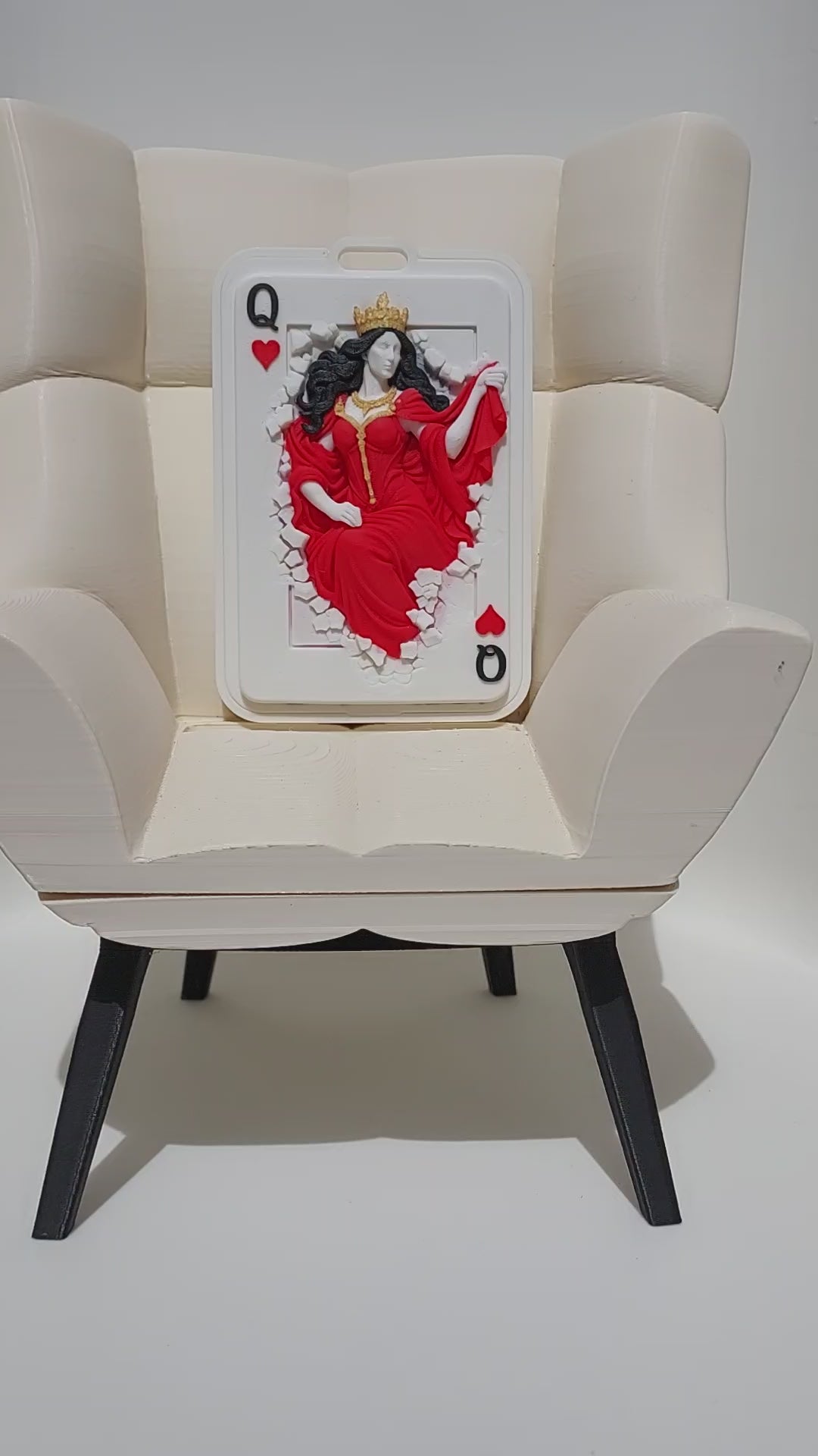 Queen of Hearts Breakout Card Holder